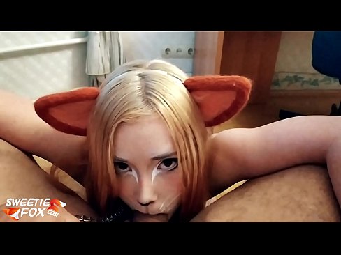 ❤️ Kitsune svelge pikk og cum i munnen ☑ Jævla video ved no.sexonfire.ru ️❤